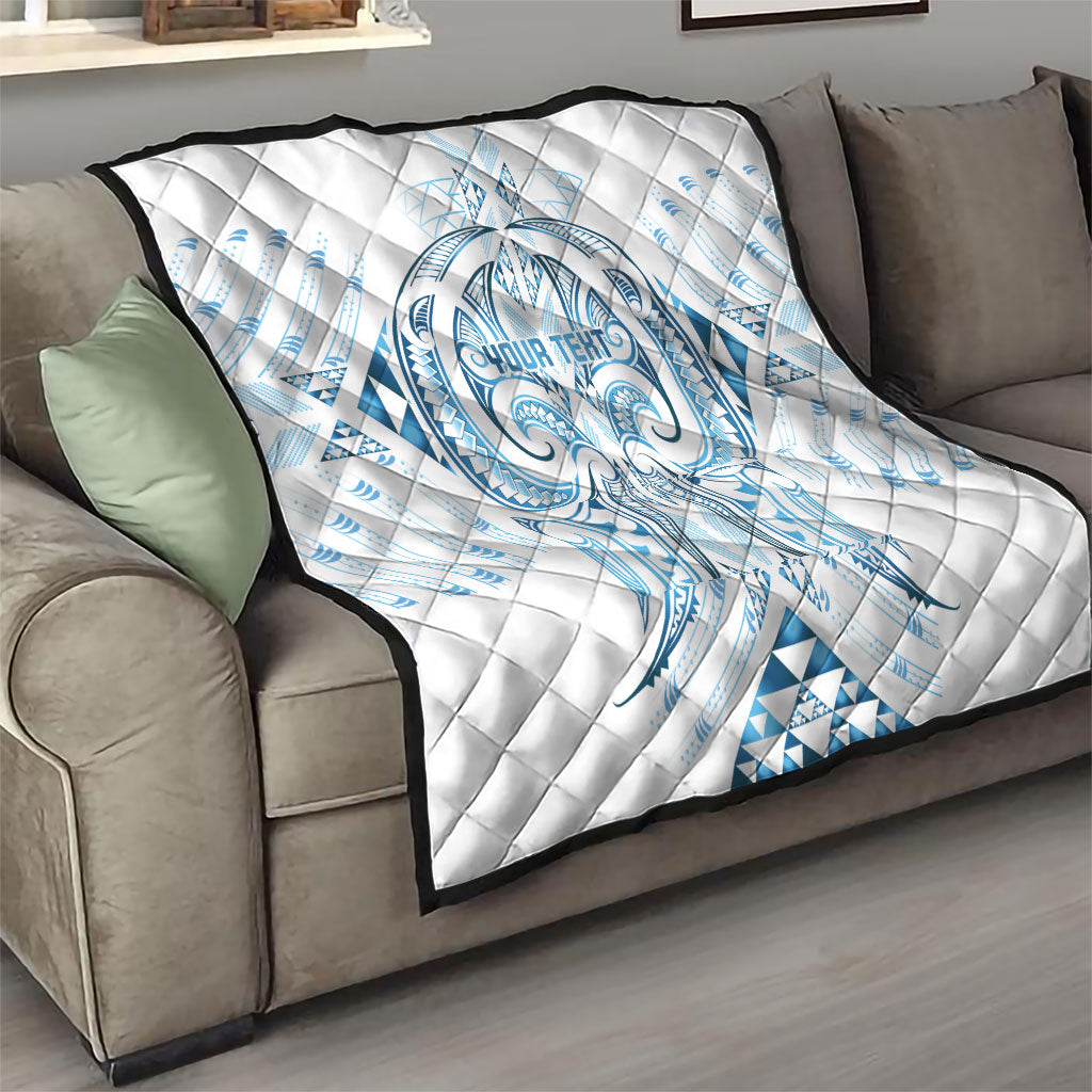 Maori Rugby Custom Ngaru Mangopare Quilt Kahui Whetu Niho Taniwha Motif