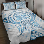 Maori Rugby Custom Ngaru Mangopare Quilt Bed Set Kahui Whetu Niho Taniwha Motif