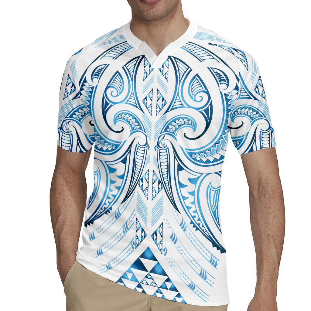Maori Rugby Custom Ngaru Mangopare Rugby Jersey Kahui Whetu Niho Taniwha Motif