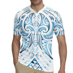Maori Rugby Custom Ngaru Mangopare Rugby Jersey Kahui Whetu Niho Taniwha Motif