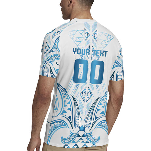 Maori Rugby Custom Ngaru Mangopare Rugby Jersey Kahui Whetu Niho Taniwha Motif