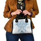 Maori Rugby Custom Ngaru Mangopare Shoulder Handbag Kahui Whetu Niho Taniwha Motif