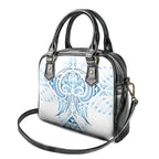 Maori Rugby Custom Ngaru Mangopare Shoulder Handbag Kahui Whetu Niho Taniwha Motif