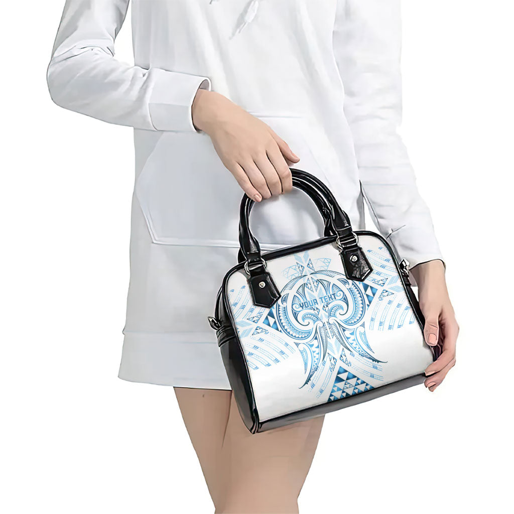 Maori Rugby Custom Ngaru Mangopare Shoulder Handbag Kahui Whetu Niho Taniwha Motif
