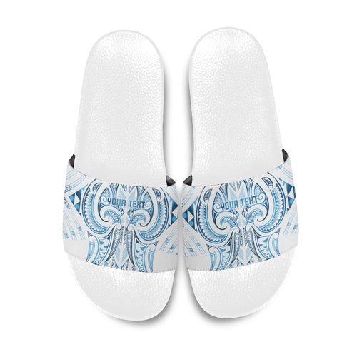 Maori Rugby Custom Ngaru Mangopare Slide Sandals Kahui Whetu Niho Taniwha Motif