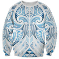 Maori Rugby Custom Ngaru Mangopare Sweatshirt Kahui Whetu Niho Taniwha Motif