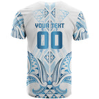 Maori Rugby Custom Ngaru Mangopare T Shirt Kahui Whetu Niho Taniwha Motif
