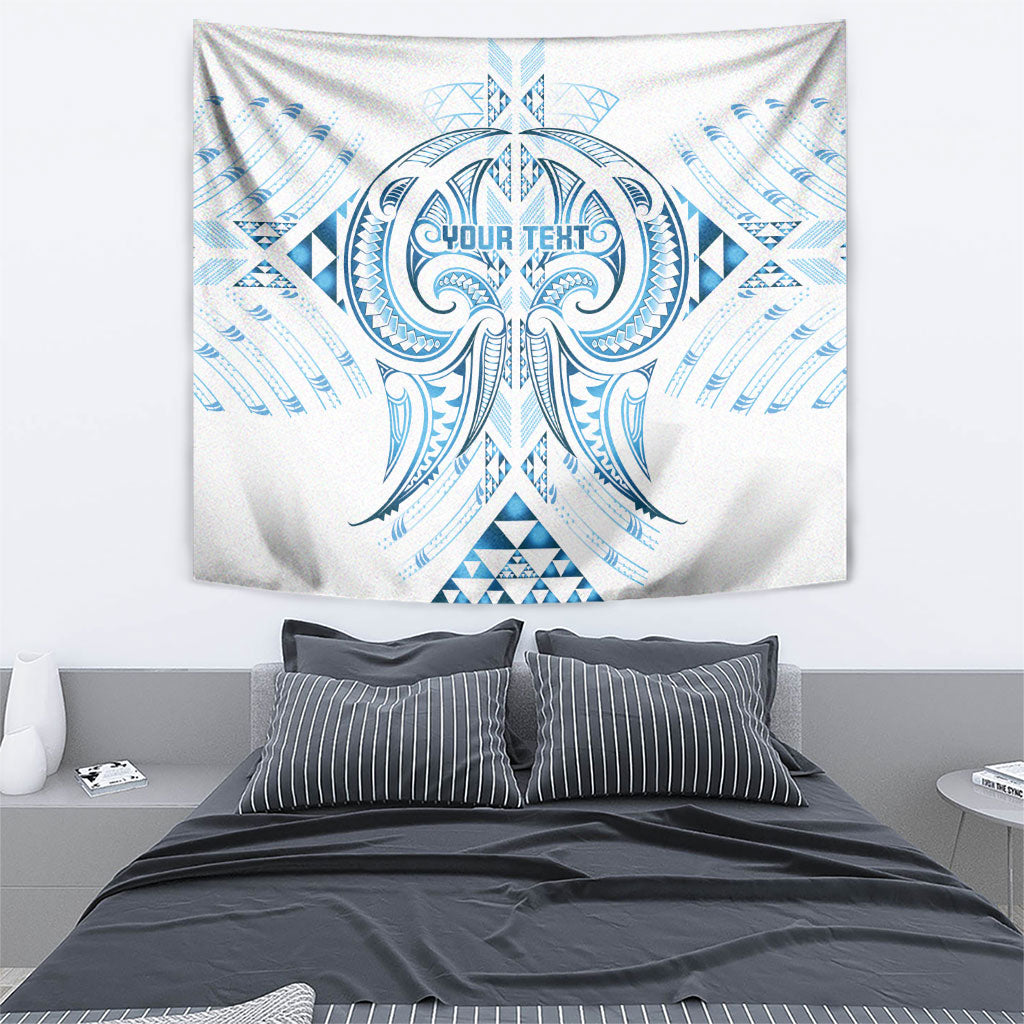 Maori Rugby Custom Ngaru Mangopare Tapestry Kahui Whetu Niho Taniwha Motif