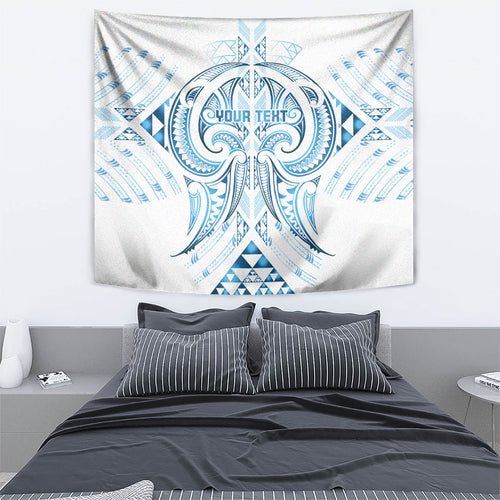 Maori Rugby Custom Ngaru Mangopare Tapestry Kahui Whetu Niho Taniwha Motif