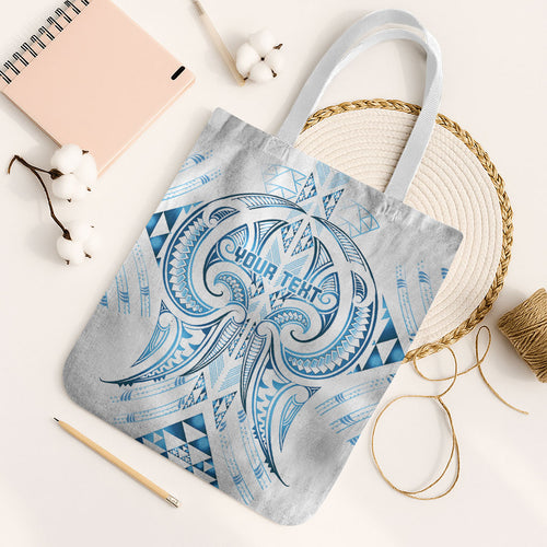 Maori Rugby Custom Ngaru Mangopare Tote Bag Kahui Whetu Niho Taniwha Motif