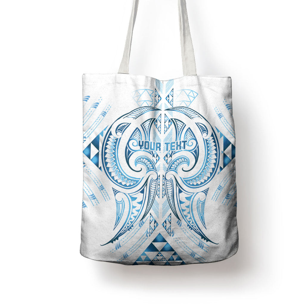Maori Rugby Custom Ngaru Mangopare Tote Bag Kahui Whetu Niho Taniwha Motif