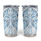 Maori Rugby Custom Ngaru Mangopare Tumbler Cup Kahui Whetu Niho Taniwha Motif
