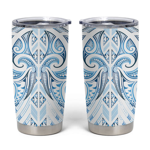 Maori Rugby Custom Ngaru Mangopare Tumbler Cup Kahui Whetu Niho Taniwha Motif