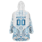 Maori Rugby Custom Ngaru Mangopare Wearable Blanket Hoodie Kahui Whetu Niho Taniwha Motif