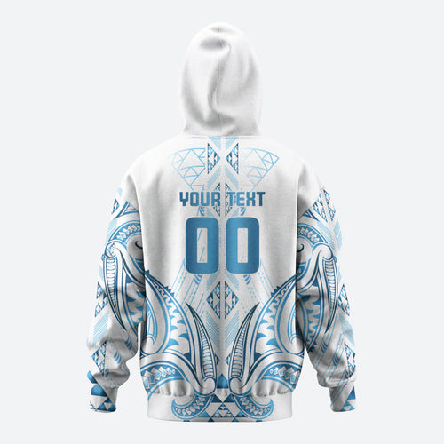 Maori Rugby Custom Ngaru Mangopare Zip Hoodie Kahui Whetu Niho Taniwha Motif