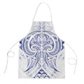 Maori Rugby Custom Ngaru Mangopare Apron Kikorangi Niho Taniwha Motif