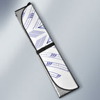 Maori Rugby Custom Ngaru Mangopare Auto Sun Shade Kikorangi Niho Taniwha Motif