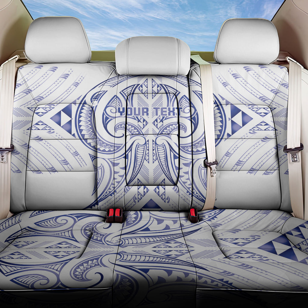 Maori Rugby Custom Ngaru Mangopare Back Car Seat Cover Kikorangi Niho Taniwha Motif