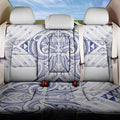 Maori Rugby Custom Ngaru Mangopare Back Car Seat Cover Kikorangi Niho Taniwha Motif