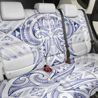 Maori Rugby Custom Ngaru Mangopare Back Car Seat Cover Kikorangi Niho Taniwha Motif