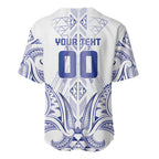 Maori Rugby Custom Ngaru Mangopare Baseball Jersey Kikorangi Niho Taniwha Motif