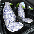 Maori Rugby Custom Ngaru Mangopare Car Seat Cover Kikorangi Niho Taniwha Motif