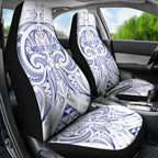 Maori Rugby Custom Ngaru Mangopare Car Seat Cover Kikorangi Niho Taniwha Motif