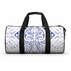 Maori Rugby Custom Ngaru Mangopare Duffle Bag Kikorangi Niho Taniwha Motif