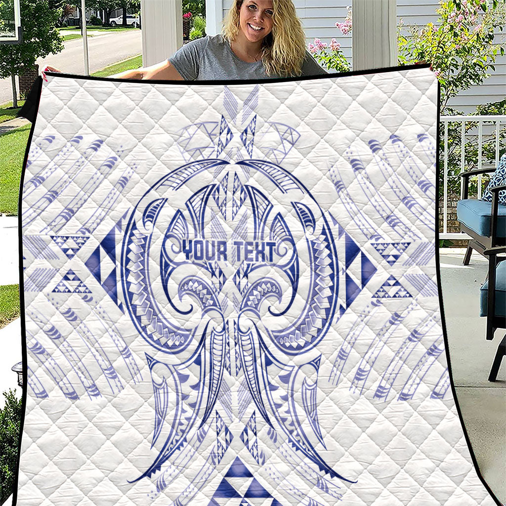 Maori Rugby Custom Ngaru Mangopare Quilt Kikorangi Niho Taniwha Motif