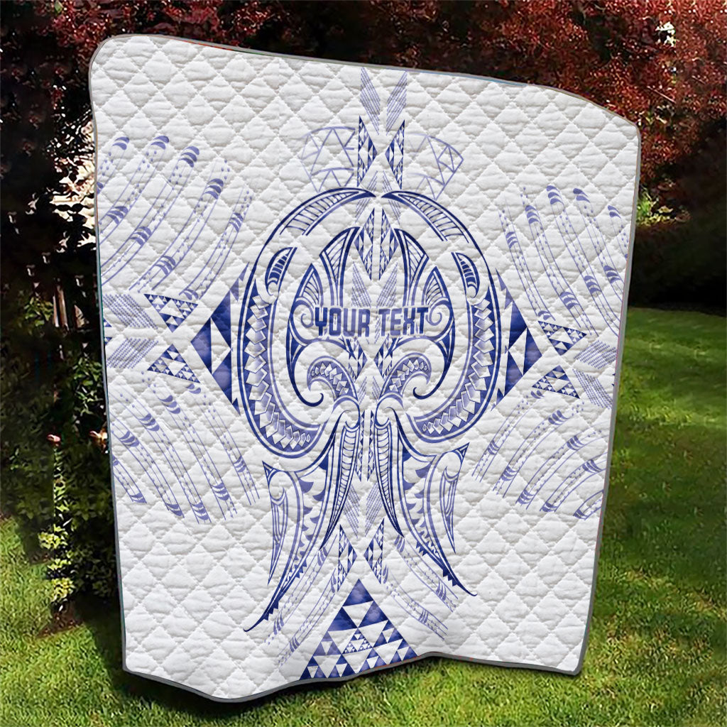 Maori Rugby Custom Ngaru Mangopare Quilt Kikorangi Niho Taniwha Motif