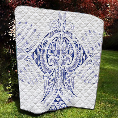 Maori Rugby Custom Ngaru Mangopare Quilt Kikorangi Niho Taniwha Motif