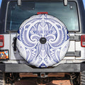 Maori Rugby Custom Ngaru Mangopare Spare Tire Cover Kikorangi Niho Taniwha Motif