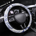 Maori Rugby Ngaru Mangopare Steering Wheel Cover Kikorangi Niho Taniwha Motif