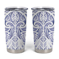 Maori Rugby Custom Ngaru Mangopare Tumbler Cup Kikorangi Niho Taniwha Motif