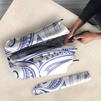 Maori Rugby Custom Ngaru Mangopare Umbrella Kikorangi Niho Taniwha Motif