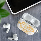 Maori Rugby Custom Ngaru Mangopare AirPods Case Koura Niho Taniwha Motif