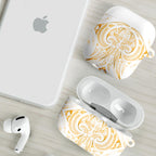 Maori Rugby Custom Ngaru Mangopare AirPods Case Koura Niho Taniwha Motif