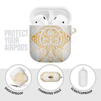 Maori Rugby Custom Ngaru Mangopare AirPods Case Koura Niho Taniwha Motif