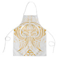 Maori Rugby Custom Ngaru Mangopare Apron Koura Niho Taniwha Motif
