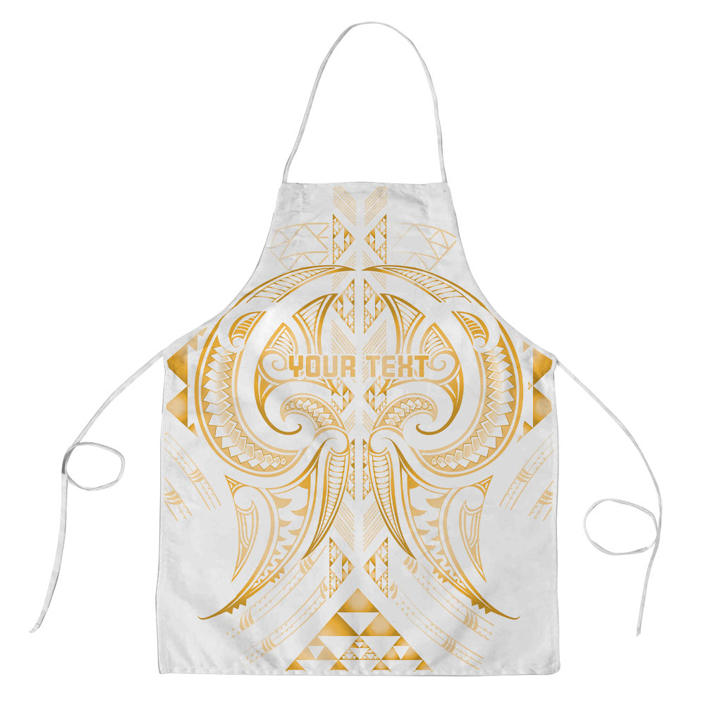Maori Rugby Custom Ngaru Mangopare Apron Koura Niho Taniwha Motif