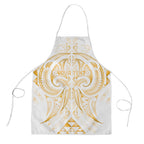Maori Rugby Custom Ngaru Mangopare Apron Koura Niho Taniwha Motif