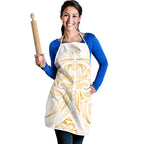 Maori Rugby Custom Ngaru Mangopare Apron Koura Niho Taniwha Motif