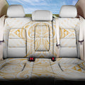 Maori Rugby Custom Ngaru Mangopare Back Car Seat Cover Koura Niho Taniwha Motif
