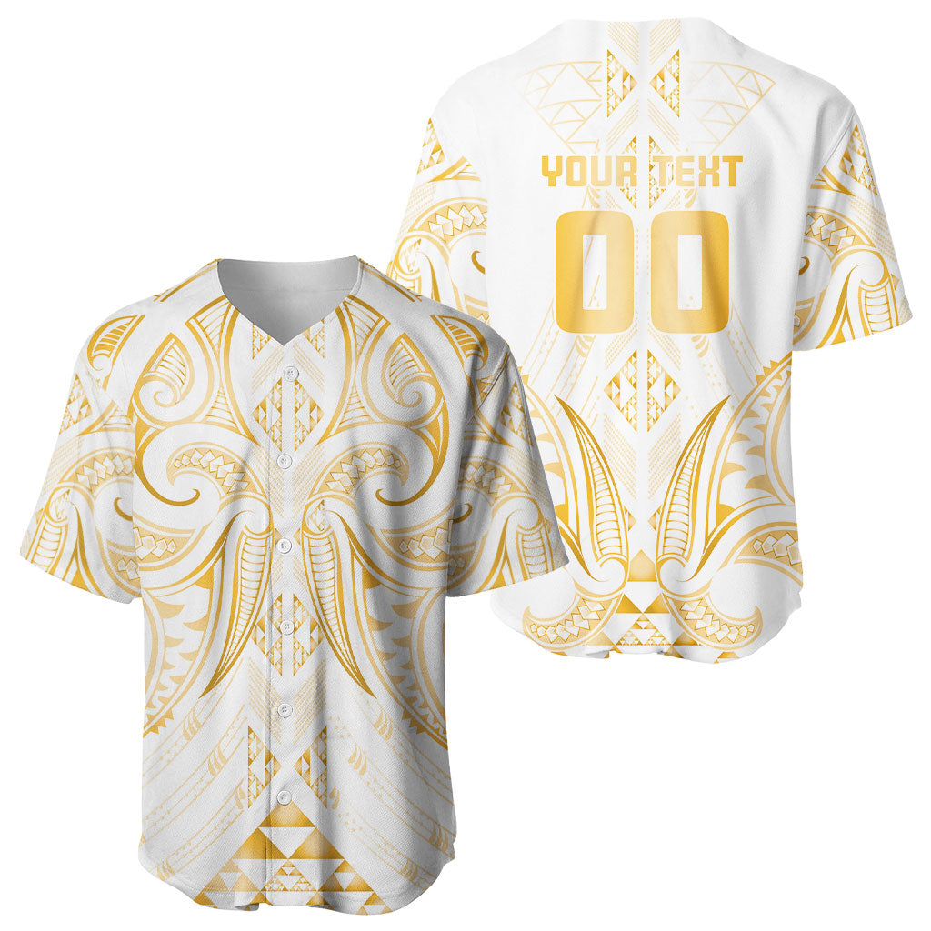Maori Rugby Custom Ngaru Mangopare Baseball Jersey Koura Niho Taniwha Motif