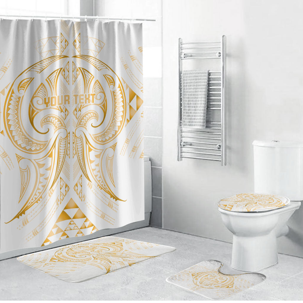 Maori Rugby Custom Ngaru Mangopare Bathroom Set Koura Niho Taniwha Motif