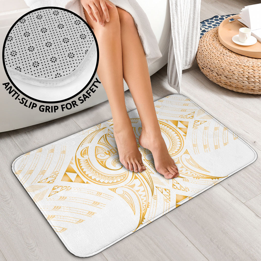 Maori Rugby Custom Ngaru Mangopare Bathroom Set Koura Niho Taniwha Motif