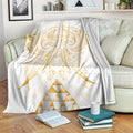 Maori Rugby Custom Ngaru Mangopare Blanket Koura Niho Taniwha Motif