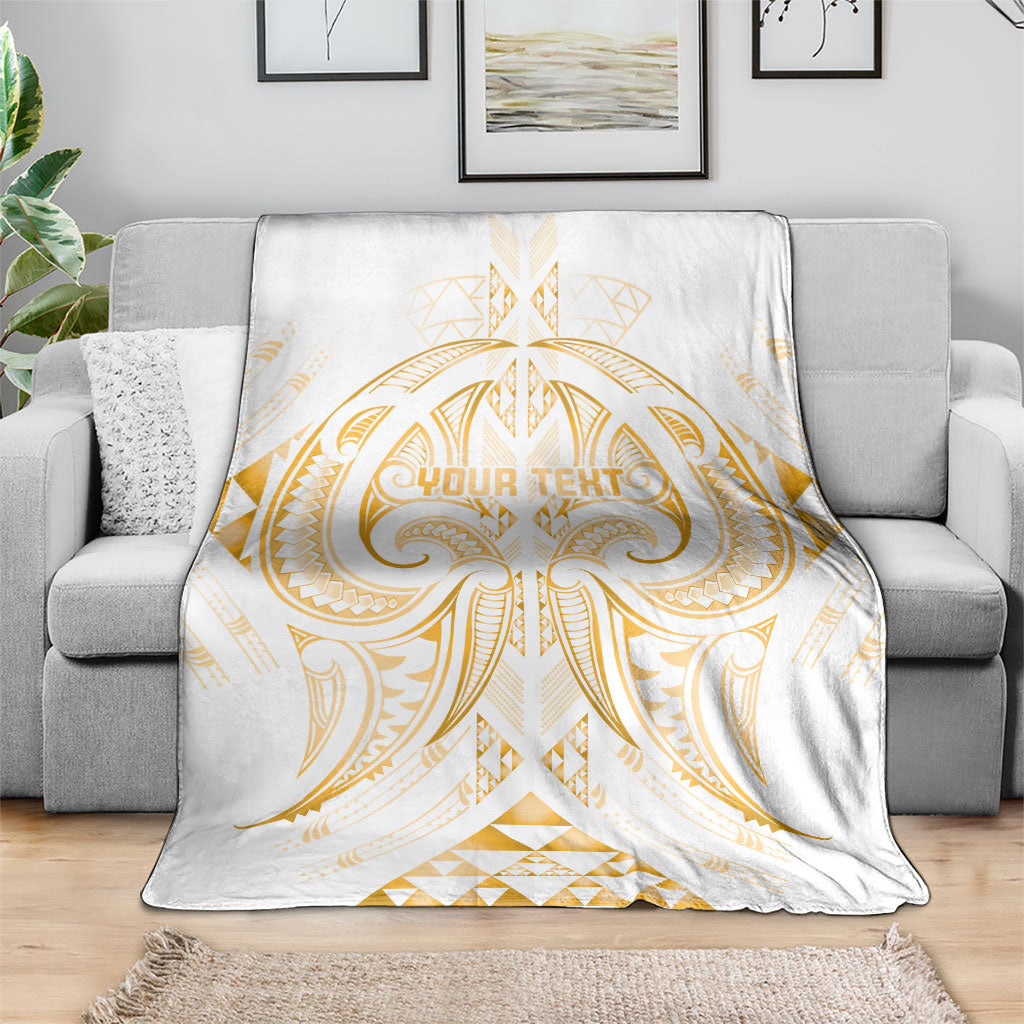 Maori Rugby Custom Ngaru Mangopare Blanket Koura Niho Taniwha Motif