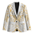 Maori Rugby Custom Ngaru Mangopare Blazer Koura Niho Taniwha Motif