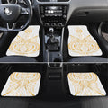 Maori Rugby Custom Ngaru Mangopare Car Mats Koura Niho Taniwha Motif